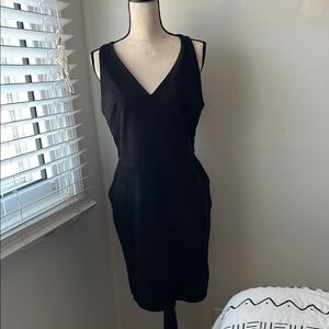 Elegant Black Sleeveless Dress